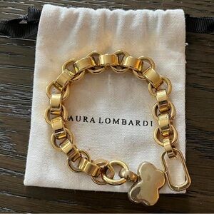 Brand New Laura Lombardi Maia Gold Bracelet